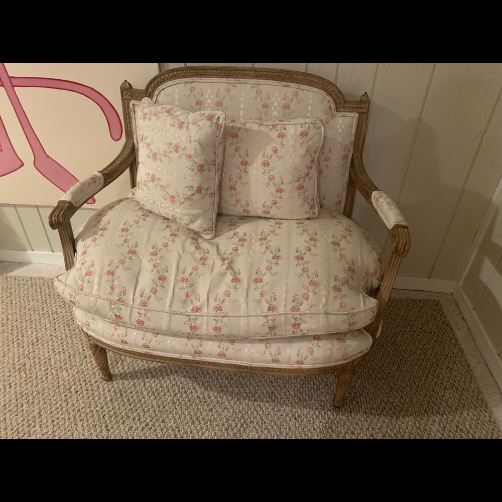 A small couch